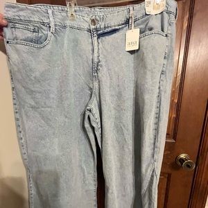 High Rise Super wide leg A. N. A. jeans 28W NWT